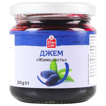 Джем Fine Life Жимолость 210г - купити, ціни на METRO - фото 1