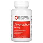 Protocol for Life Balance L-Tryptophan 500mg 60 capsules