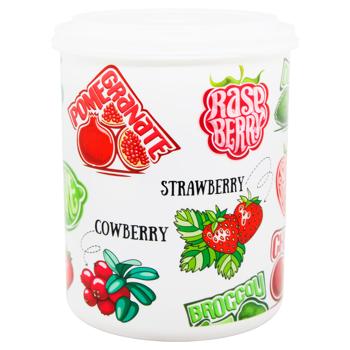 Емкость для хранения Зед высокая 13,5х16см в ассортименте - купить, цены на ЕКО Маркет - фото 2