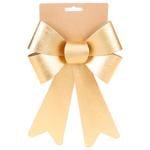 BonaDi Decorative Satin Bow 16x25cm Gold