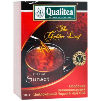 Qualitea Sunset Black Label Tea 100g - buy, prices for Epicentr FOOD - photo 2