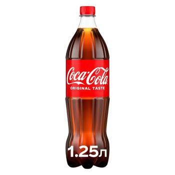 Coca-Cola Carbonated Drink 1.25l - buy, prices for Ideal - photo 1