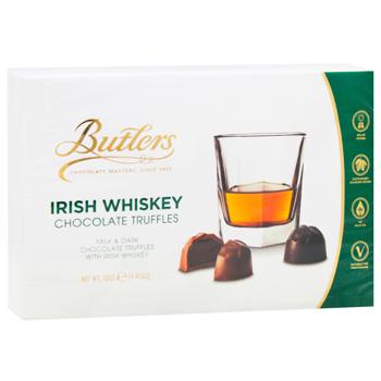 Трюфелі Butlers Irish Whiskey з молочного та чорного шоколаду 125г - купити, ціни на - фото 2
