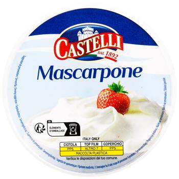 Castelli Mascarpone Cheese 80% 250g - buy, prices for COSMOS - photo 2