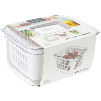 Контейнер для зберігання Excellent Houseware з кошиком 1,6л - купити, ціни на METRO - фото 2