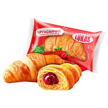 Lukas Croissant with Strawberry Filling - buy, prices for Chudo Market - photo 1