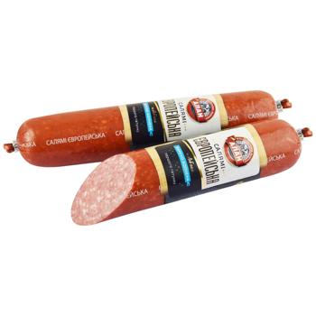Alan Yevropeyska Salami Boiled-Smoked Sausage First Grade - buy, prices for Epicentr FOOD - photo 1