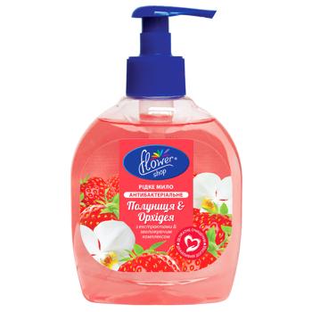 Flower Shop Strawberry and Orchid Liquid Soap 300ml - buy, prices for - photo 1