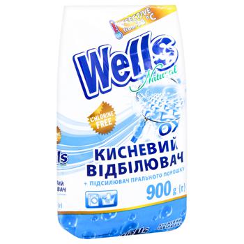 Відбілювач кисневий Wells Natural Classic для білих речей 900г - купити, ціни на NOVUS - фото 2