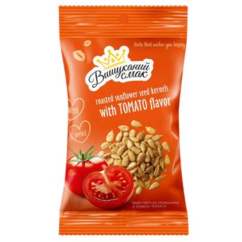 Ядро насіння соняшника Вишуканий Смак смажені зі смаком томатів 80г - купити, ціни на NOVUS - фото 1