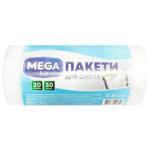 Пакети для сміття Mega Hit 20л 30шт