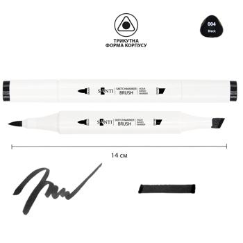 Santi Black Sketch Marker SM-04 - buy, prices for - photo 2