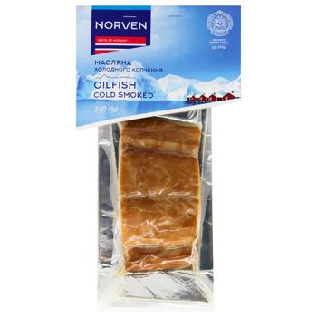Масляная Norven филе-кусок холодного копчения 240г