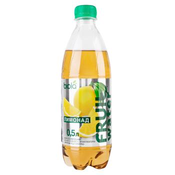 Напій газований Biola Fruit Water Лимонад 0,5л - купити, ціни на Біотус - фото 1