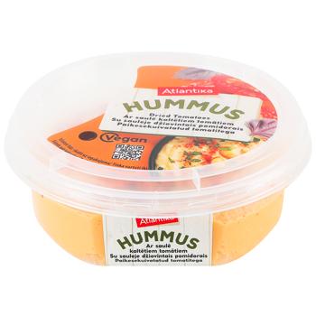 Atlantika Hummus with Sun-Dried Tomatoes 200g - buy, prices for Epicentr FOOD - photo 1