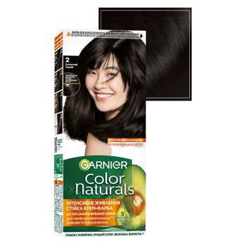 Фарба для волосся Garnier Color Naturals 2 Елегантний чорний - купити, ціни на За Раз - фото 2