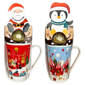 Sweet Holiday Choco Ball 35g in Mug 380ml - buy, prices for - photo 2