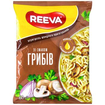 Reeva Quick-cooking Vermicelli with Taste of Spicy Chicken 60g - buy, prices for Grono - photo 1