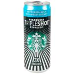 Напій кавовий Starbucks Tripleshot Espresso з молоком без доданого цукру 0,3л
