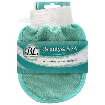 Мочалка-перчатка Beauty Line нейлоновая SPA 412260 - купить, цены на МегаМаркет - фото 1