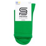 Носки Premier Socks Премиум женские с высокой резинкой р.23-25 зеленый