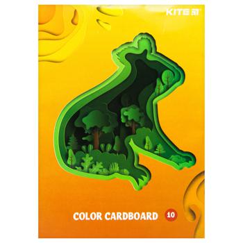 Kite One-sided Color Cardboard A5 Slider 10 Colors 10 Sheets - buy, prices for Auchan - photo 2