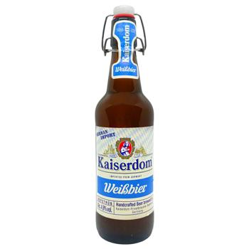 Пиво Kaiserdom 0,5 л скл. Weissbier 4,9% И175 - купити, ціни на КОСМОС - фото 1