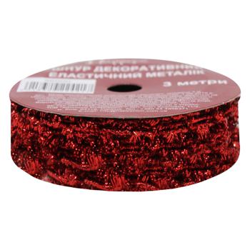 Happycom Decorative Metallic Cord Elastic 3m - buy, prices for MegaMarket - photo 3