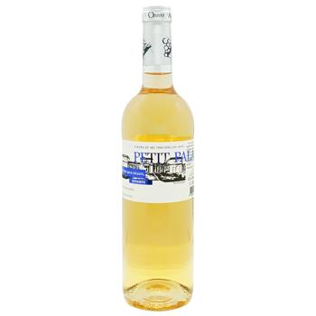 Petit Palace Semi-Sweet White Wine 11% 0.75l - buy, prices for Chudo Market - photo 1