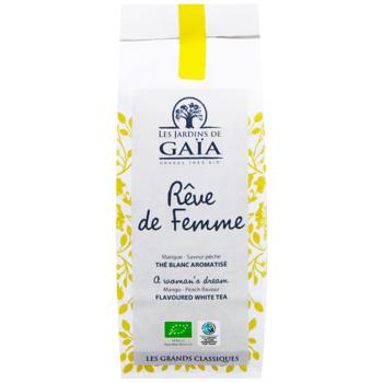 Les Jardins de Gaia A Woman's Dream Peach-Mango Organic White Tea 50g - buy, prices for - photo 4