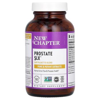 Поддержка простаты, Prostate 5LX, New Chapter, 180 капсул - купити, ціни на Біотус - фото 1