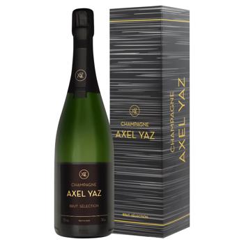 Шампанське Axel Yaz Brut Selection біле брют 12% 0,75л