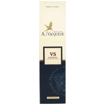 Cognac 40% vs 700ml glass bottle - buy, prices for COSMOS - photo 2