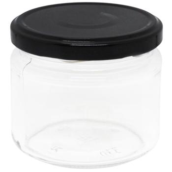Банка стеклянная ТО-82 330мл - купить, цены на Auchan - фото 1
