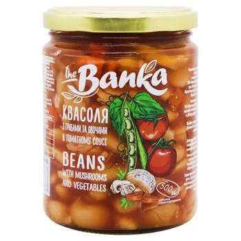 Фасоль the Banka с грибами и овощами в томатном соусе 500г - купить, цены на За Раз - фото 1