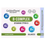 Golden Pharm B-Complex Dietary Supplement 30 tablets