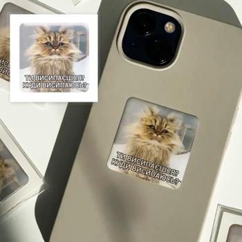 Tattooshka Sleepy Cat 3D Sticker - buy, prices for MasterZoo - photo 2