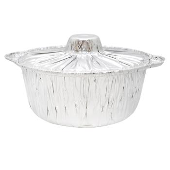 Кастрюля из фольги 25,2х10см - купить, цены на КОСМОС - фото 1