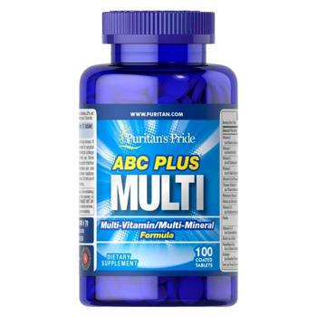 Puritan's Pride ABC Plus Multi Multi-Vitamin and Multi-Mineral 100 tablets - buy, prices for Biotus - photo 1