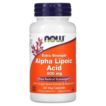 Now Foods Alpha-Lipoic Acid 600mg 60 capsules - buy, prices for - photo 1