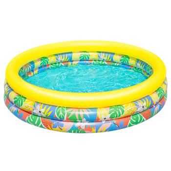 Бассейн Bestway Цветочный рай надувной игровой 168*38см - купить, цены на Таврия В - фото 2