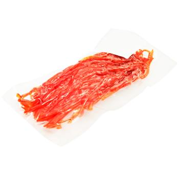 Кальмар филе паутинка солено-сушеная с перцем - купить, цены на Cупермаркет "Харьков" - фото 3