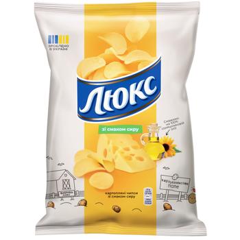 Lux Сhips with Cheese Flavor 125g - buy, prices for Supermarket "Kharkiv" - photo 1