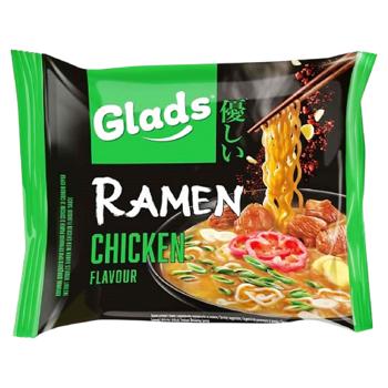 Локшина Glads Рамен з соусом см. Курки 105г  - купить, цены на Grono - фото 1