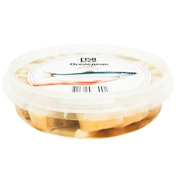 Сельдь Fish Good филе-кусочки в масле 180г - купить, цены на Чудо Маркет - фото 1