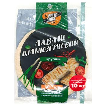 Vyhidno Shchodnia Wholemeal Round Lavash 180g - buy, prices for Chudo Market - photo 1