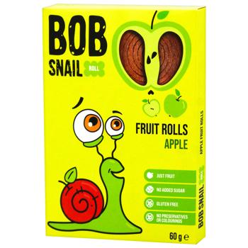 Bob Snail Natural Apple Candies 60g - buy, prices for COSMOS - photo 1