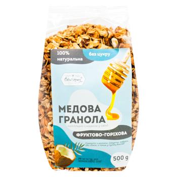 Гранола Oats&Honey фруктово-горіхова 500г - купити, ціни на За Раз - фото 1