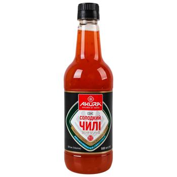 Соус Akura Сладкий чили 0,5л - купить, цены на Эпицентр FOOD - фото 1