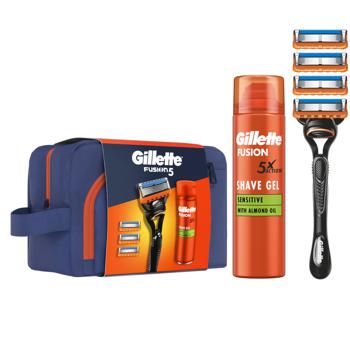 Набор подарочный Gillette Fusion 5 - купить, цены на Auchan - фото 2